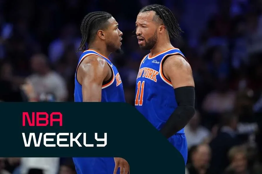 Los New York Knicks celebran su pase a la final de Conferencia